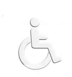 Thermocollé Logo Handicapé