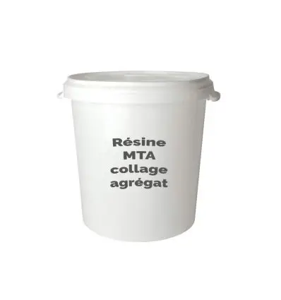 Résine méthacrylate pour collage de granulats