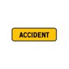 KM9 - Panonceau temporaire mentionnant un accident mysignalisation