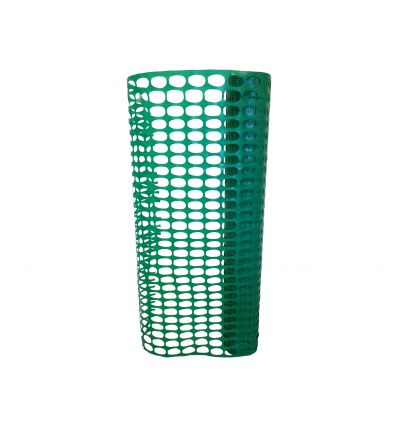 PZRT Rouleau de fil de serrage en plastique avec cutter pour jardinage et  entraînement de plantes, vert 50 m