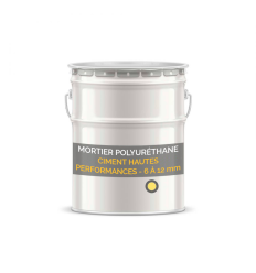 Mortier polyuréthane ciment hautes performances de 6 à 12 mm