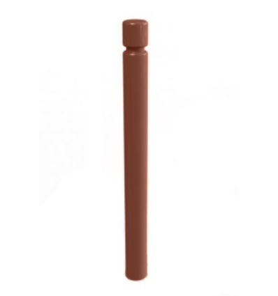 Potelet Simple Gorge à Sceller brun chocolat