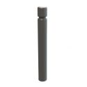 Photo : Potelet Simple Gorge à Sceller Gris anthracite RAL 7016 - Ø 76 mm (hauteur hors sol 900 mm) - Simple