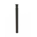 Photo : Potelet Elégance à Sceller Gris anthracite RAL 7016 - Ø 76 mm (hauteur hors sol 900 mm) - Simple