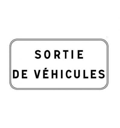 M9z  Panonceau : Sortie de véhicules Dès 58,49€ HT