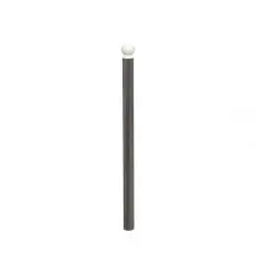 Potelet Haute Visibilité PMR - boule gris anthracite