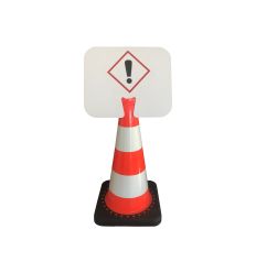 Panneau de signalisation à clipser : Attention