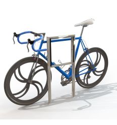 Arceau vélo acier carré sans signalétique