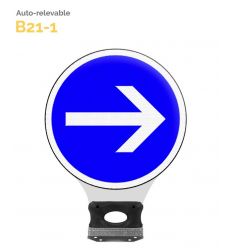B21-1 - Balise Auto-Relevable Mysignalisation.com