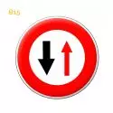 B15 - Panneau cédez le passage à la circulation en sens inverse