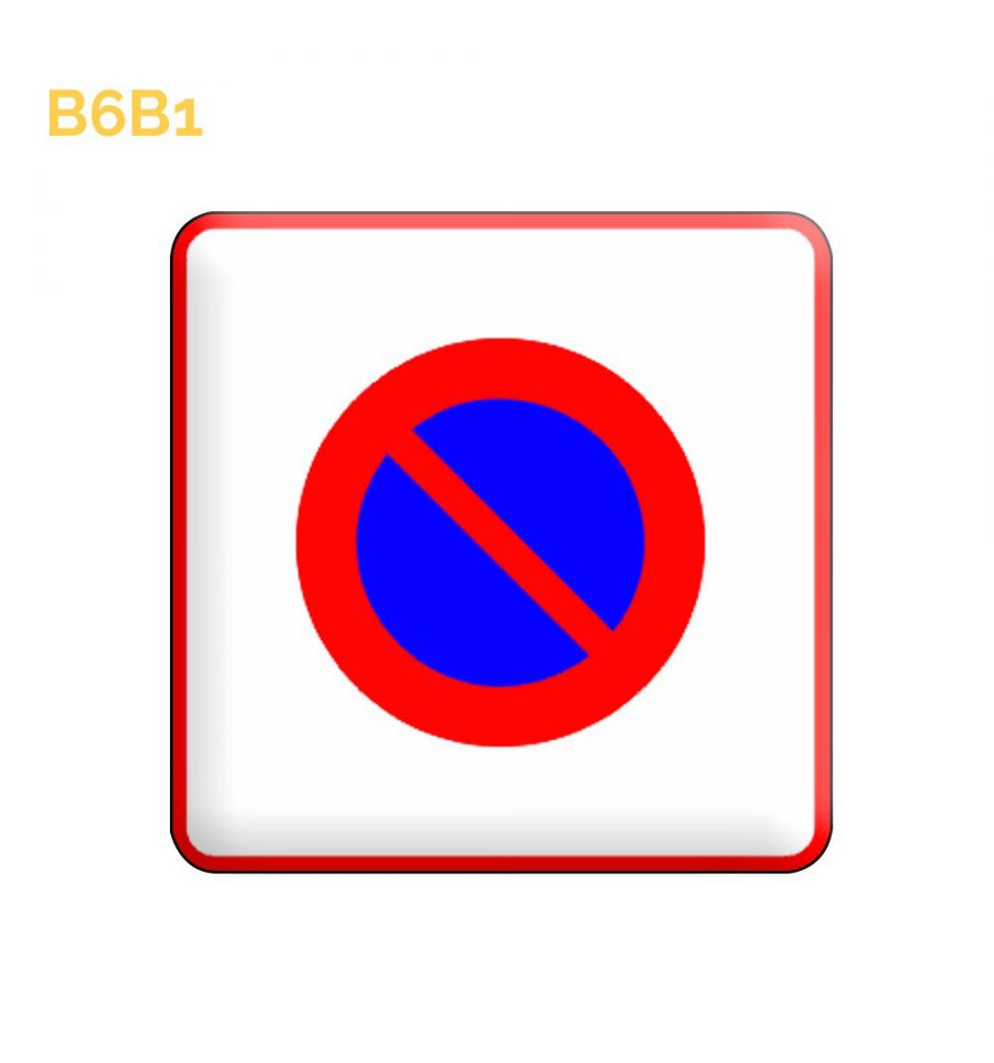 B6b1 - Panneau Entrée Zone de Stationnement Interdit
