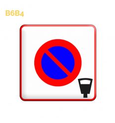 B6b4 - Panneau entrée d'une zone à stationnement payant Mysignalisation.com