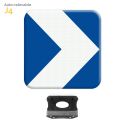 Photo : J4 - Balise Auto-Relevable 350 x 350 mm - Sur platine - Vers la droite