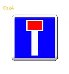 C13A panneau d'indication d'une impasse. MySignalisation.com