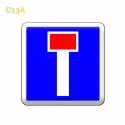 C13A - Panneau d'indication d'une impasse