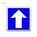 C12 - Panneau d'indication de circulation à sens unique