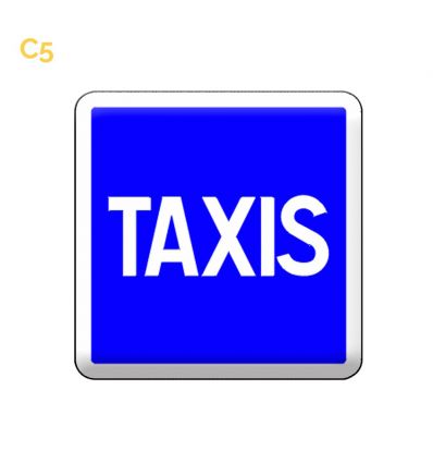 C5 - Panneau d'indication d'une station de taxis