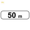 M1 - Panonceau de distance Mysignalisation.com
