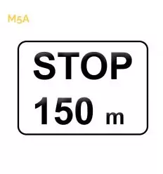 M5a - Panonceau STOP