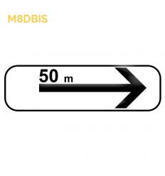 M8dbis - Panonceau d'application des prescriptions concernant l'arrêt et le stationnement  Mysignalisation.com
