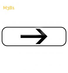 M3b1 - Panonceau de position ou directionnel