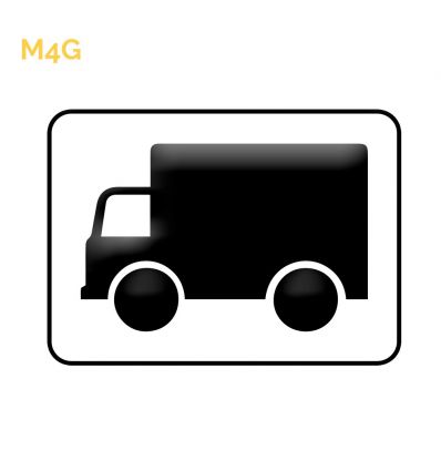 M4g - Panonceau d'application du panneau aux camions