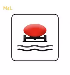 M4l - Panonceau transport de marchandises polluantes