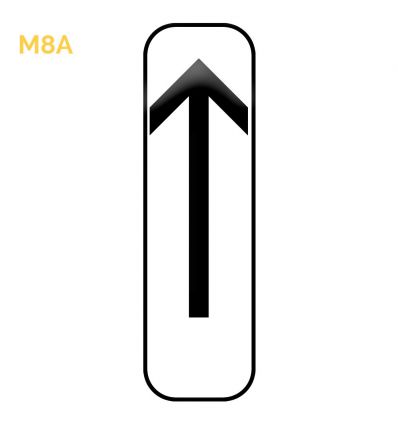 M8a - Panonceau début de section de stationnement