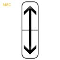 M8c - Panonceau concernant l'arrêt et le stationnement