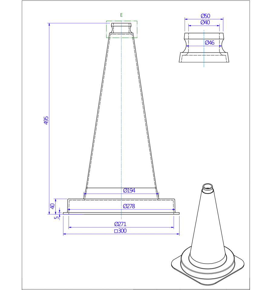 Comment choisir le cône de signalisation de chantier ? - Lepont Equipements