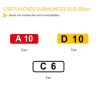 EB20 - Panneau Sortie d'Agglomération - Cartouches compatibles