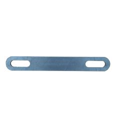 Bride de fixation plate pour grillage