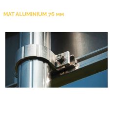 Mât en aluminium de 76 mm de diamètre