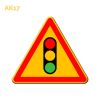 AK17 - panneau routier temporaire - Signaux lumineux signalisation