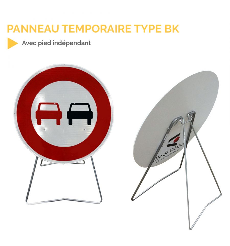 Panneau interdiction de stationner BK6A1 65cm I Location pour Tournage  Cinéma I Paris & France