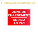 Photo : Panneau zone de chargement 105 x 75 mm - Adhésif - Sans