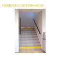 Photo : Contremarche adhésive Blanc