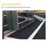 Bande de guidage extérieure en résine thermocollée - Exemple d'utilisation sur un parking