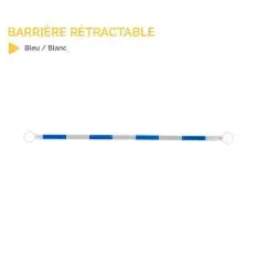 Barrière Rétractable pour Cônes de Signalisation