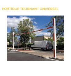 Portique parking anti caravane