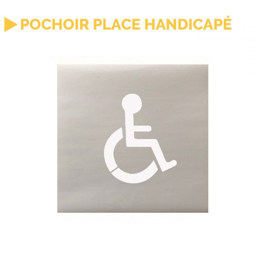 Kit panneau et poteau pour place handicapée - Dès 104,99€ HT
