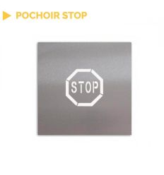 Pochoir sens interdit PVC