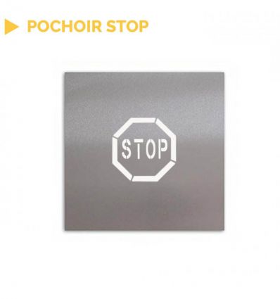 Pochoir sens interdit PVC