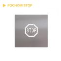 Photo : Pochoir Stop PVC souple 0.2 mm