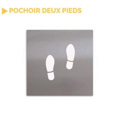pochoir deux pieds