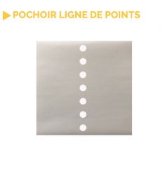 pochoir LIGNE EN POINTS