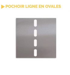 pochoir ligne en oval
