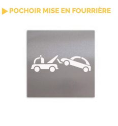 pochoir mise en fourrière