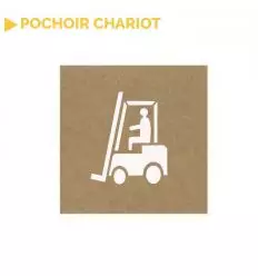 Pochoir chariot