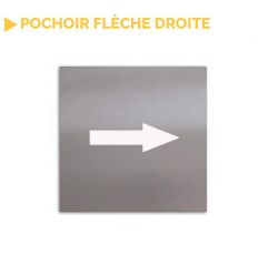 Pochoir flèche droite